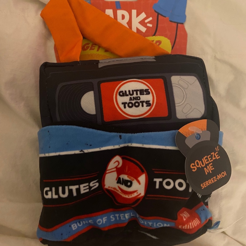 BarkBox Glutes n Toots Dog Toy